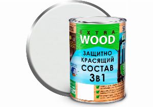 Сос-в защитно-красящий 3 в1 Белый (0,8л) FARBITEX ПРОФИ WOOD EXTRA
