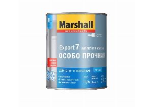 MARSHAL EXPORT 7 ОСОБОПРОЧНАЯ краска латексная для стен и потолков,матовая,база BC (0.9 л)