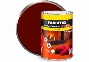 Эмаль ПФ-266 для пола красно-коричневый (0,8кг) FARBITEX