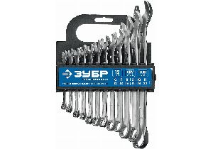 Набор ключей комб. CrV зерк.полир.9 шт 6-22мм