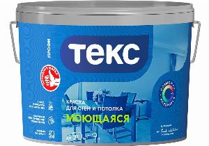 КРАСКА В/Д ПРОФИ ДЛЯ СТЕН И ПОТОЛКОВ МОЮЩАЯ БАЗА А 9 Л ТЕКС