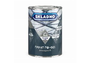 Грунт ГФ-021 SKLADNO Красно-коричневый 20 кг