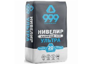 Наливной пол Нивелир Ультра цементный 20кг