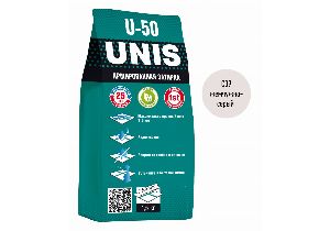 Затирка U-50 жемчужно-серый ,1,5кг ЮНИС
