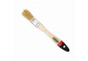 Кисть плоская ЕВРО №2/50мм натур. щетина, дерев. ручка КЕДР 099-5020