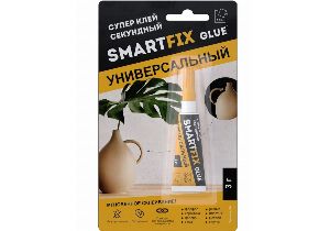 Супер-Клей универсальный 3г блистер SmartFix