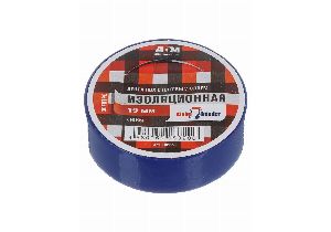 Изолента ПВХ 19мм х 20м, синяя (МИ 88793)