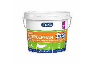 Краска в/д УНИВЕРСАЛ интерьерная 1,5кг Текс