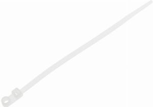 Хомут-стяжка 2,5х100мм белые Starfix