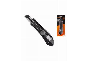 Нож 18мм выдвижное лезвие, BLACK LINE STARTUL(0922)