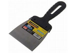 Шпатель нерж. полотно, с пластм. ручкой 100мм STAYER PROFESSIONAL