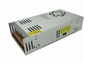 Блок питания для св/д лент 12V 400W IP20 201х99х50 вентилятор