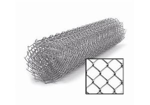 Сетка плетеная 55х55х1,4, оц.(2х10м)