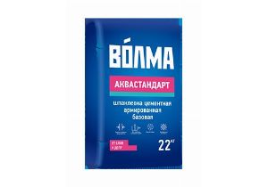 Шпатлевка цементная Волма аквастандарт 22кг