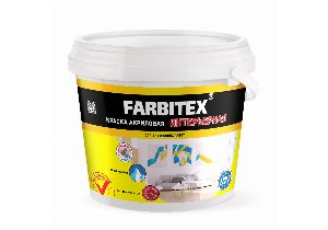 Краска акриловая интерьерная (1,1кг) FARBITEX