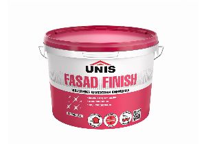 FASAD FINISH ЮНИС шпатлевка цементная банка (5 кг)