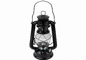 Лампа керосиновая черная 240мм (67601)