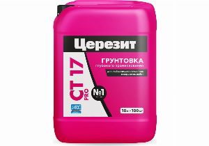 Грунтовка д/вн и наруж. работ CERESIT CT-17 10л