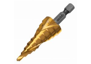 Сверло ступенчатое по металлу 4-6-8-10-12-14-16-18-20мм,HSS, спирал проф, шестигран. хвост(МИ 72356)