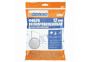ФИБРА ПОЛИПРОПИЛЕНОВАЯ.размер 12мм 600гр/12шт 4WALLS