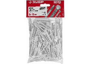 Дюбель -Хомут д/крепл. кабеля 5-10мм белый (нейлон), (100шт/уп) /60450-0