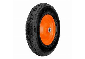 Колесо для тачки D-385мм, подшипник D-20мм Полиуретан.