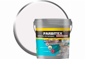 Краска акриловая моющаяся (1.1кг) FARBITEX