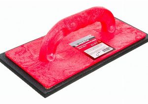 Терка пласт. 140х280мм с резин. покр.