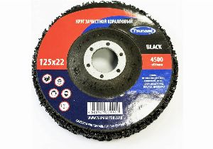 Круг зачистной Коралл 125х22 Черный TSUNAMI